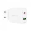 Acefast A25 PD 20W (Type-C + USB) White