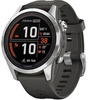 Garmin Fenix 7S Pro Solar Silver w. Graphite Band (010-02776-00/01)