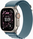 Apple Watch Ultra 3 GPS + Cellular 49mm Natural Tit. Case w. Light Blue Alpine Loop - Large (MEWP4)