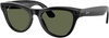 Ray-Ban Skyler Shiny Black Frame/Green Lenses (RW4010 601/9A 52)
