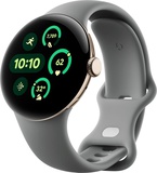 Google Pixel Watch 3 41 mm Wi-Fi Champagne Gold Aluminum Case/Hazel Active Band