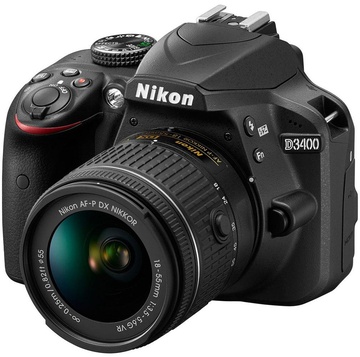 Nikon D3400 kit (AF-P 18-55mm )Non VR