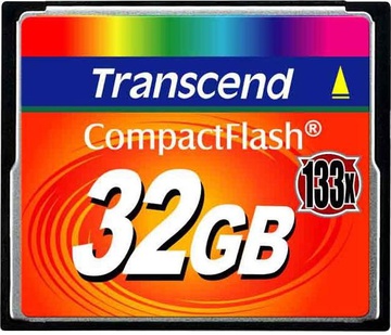 Transcend 32 GB 133X CompactFlash Card TS32GCF133