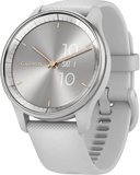 Garmin Vivomove Trend Silver S. Steel Bezel w. Mist Gray Case and S. Band (010-02665-03)