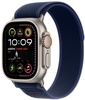 Apple Watch Ultra 2 GPS + Cellular 49mm Natural Titanium Case With Blue Trail Loop - M/L (MX4L3)