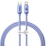 Baseus Crystal Shine Series Fast Charging Type-C to Lightning (1.2m) Purple
