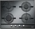 Franke FHCR 604 4G BK C (106.0052.049)