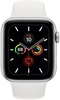 Apple Watch Series 5 GPS 44mm Silver Aluminum Case with White Sport Band (MWVD2) распак