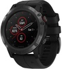 Garmin Fenix 5x Plus Sapphire Black with Black Band (010-01989-01)