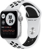 Apple Watch Nike Series 6 40mm Silver Aluminum Case with Pure Platinum/Black Nike Sport Band (M00T3)