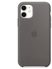 Apple iPhone 12 Mini Silicone Case Charcoal Gray/Cocoa (high copy)
