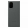 Samsung G985 Galaxy S20 Plus Leather Cover Gray (EF-VG985LJEG)