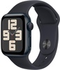 Apple Watch SE 2 GPS 40mm Midnight Aluminium Case with Midnight Sport Band M/L (MR9Y3)