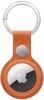 Apple AirTag Leather Key Ring Orange
