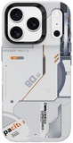 Benks Dynamic Magnetic Mecha Case for iPhone 17 Pro with MagSafe White