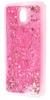 Simple Case Silicone Water Sequins for Samsung Galaxy J7 2017 Pink