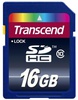 Transcend 16 GB SDHC Class 10 TS16GSDHC10
