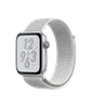 Apple Watch Nike+ Series 4 GPS 44mm Silver Aluminum Case with Summit White Nike Sport Loop (MU7H2)