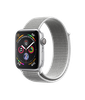 Apple Watch Series 4 GPS 44mm Silver Aluminum Case with Seashell Sport Loop (MU6C2)