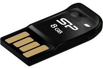 Silicon Power 8 GB Touch T02 Black SP008GBUF2T02V1K