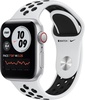 Apple Watch Nike SE GPS + Cellular 40mm Silver Aluminum Case with Pure Platinum/Black Nike Sport Band (MYYR2)