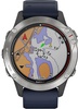 Garmin Quatix 6 Gray with Captain Blue Band (010-02158-90/010-02158-91) (UA)