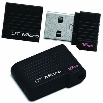 Kingston 16 GB DataTraveler Micro Black DTMCK/16GB
