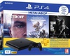 Sony PlayStation 4 Slim 1TB Black Horizon Zero Dawn CE + Detroit + The Last of Us