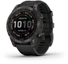Garmin Fenix 7 Sapphire Solar Carbon Gray DLC Titanium with Black Band (010-02540-20/21)