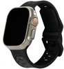 URBAN ARMOR GEAR for Apple Watch Ultra 49/45/44/42mm - Civilian Silicone New Graphite/Black (194002114032)