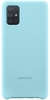 Samsung A715 Galaxy A71 Silicone Cover Blue (EF-PA715TLEG)