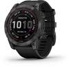 Garmin Fenix 7X Sapphire Solar Carbon Gray DLC Titanium with Black Band (010-02541-10/11)