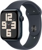 Apple Watch SE 2 GPS 44mm Midnight Aluminium Case w. Midnight Sport Band - M/L (MXEK3)