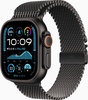 Apple Watch Ultra 2 GPS + Cellular 49mm Black Titanium Case With Black Titanium Milanese Loop - M (MX5U3)