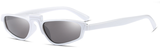 VMOERS White Small Sunglasses Women Retro Cat Eye 2018 Shades Oculos Female