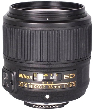 Nikon AF-S Nikkor 35mm f/1.8G ED (UA)
