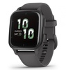 Garmin Venu Sq 2 Slate Aluminum Bezel with Shadow Gray Case and Silicone Band (010-02701-00/10)