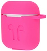 Simple Case Silicone Pink for Apple AirPods (with Logo)