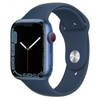 Apple Watch Series 7 GPS + Cellular 45mm Blue Aluminum Case With Blue Sport Band (MKJA3)