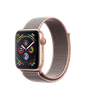Apple Watch Series 4 GPS + Cellular 44mm Gold Aluminum Case with Pink Sand Sport Loop (MTV12, MTVX2)
