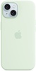 Apple iPhone 15 Silicone Case Soft Mint with Magsafe (high copy)