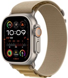 Apple Watch Ultra 2 GPS + Cellular 49mm Natural Titanium Case With Tan Alpine Loop - Medium (MX4F3)