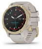 Garmin Descent Mk2S Light Gold with Light Sand Silicone Band (010-02403-01)