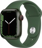 Apple Watch Series 7 GPS + Cellular 41mm Green Aluminum Case with Clover Sport Band (MKH93, MKHT3)