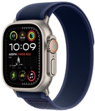 Apple Watch Ultra 2 GPS + Cellular 49mm Natural Titanium Case With Blue Trail Loop - M/L (MX4L3)