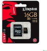 Kingston 16 GB microSDHC class 10 UHS-I + SD Adapter SDCA10/16GB