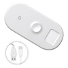 Baseus Smart 3-in-1 для Apple iPhone/Watch/AirPods White (WX3IN1-C02)