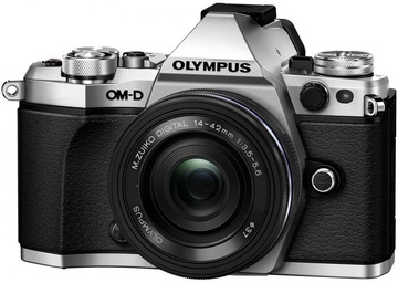 Olympus OM-D E-M5 Mark II kit (14-42mm) Pancake Zoom Silver