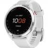 Garmin Approach S42 Polished Silver with White Band (010-02572-01)