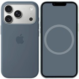 Apple iPhone 17 Pro Max Silicone Case with MagSafe Anchor Blue (high copy)